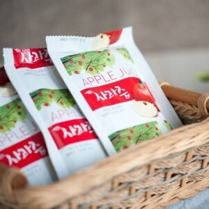 백령사과농원,100% 천연사과즙 /1상자 50봉